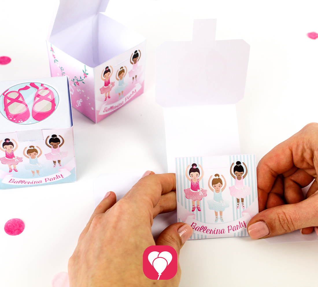 Ballerina Geschenkbox