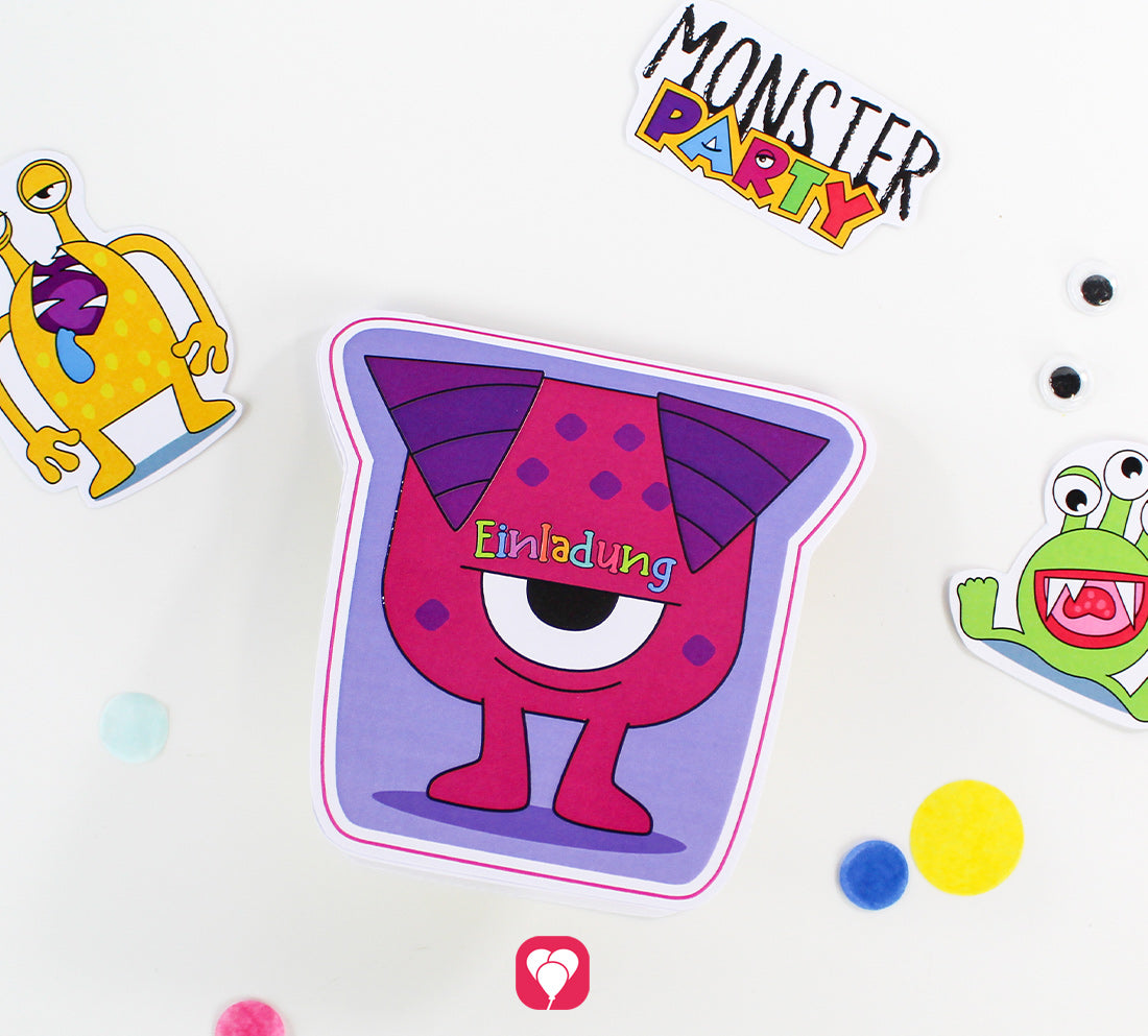 Monster Geburtstagspaket