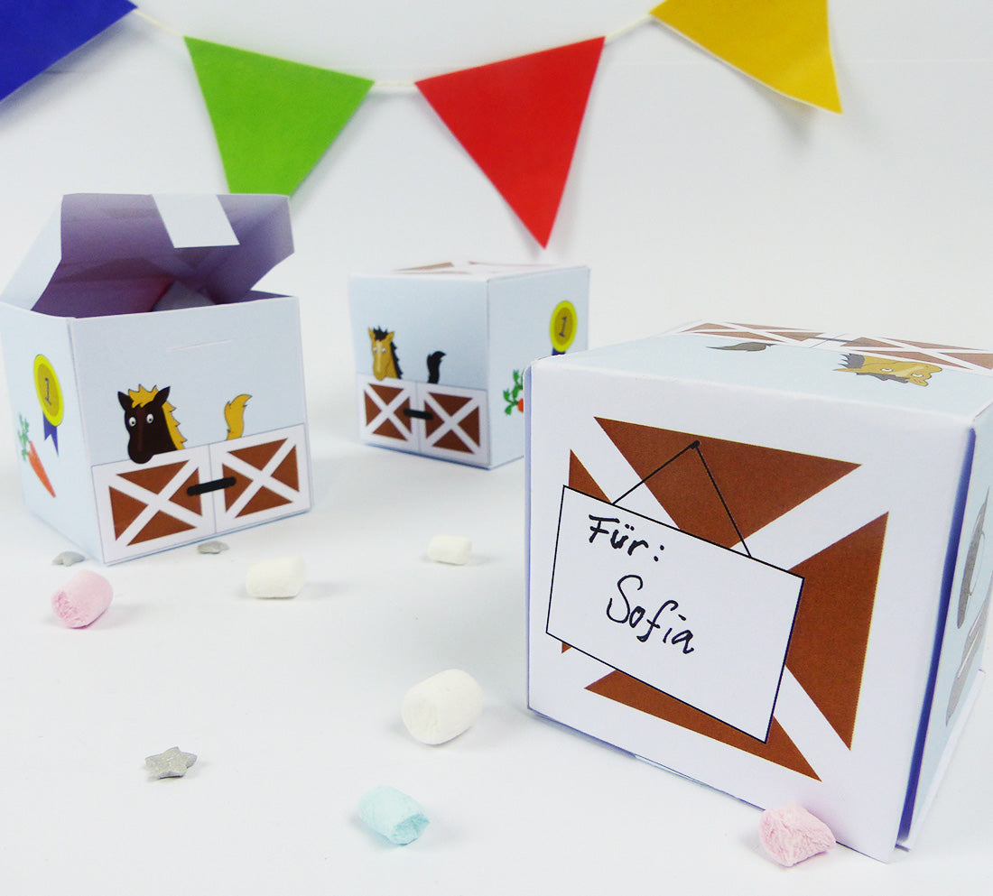Pferde Geschenkbox