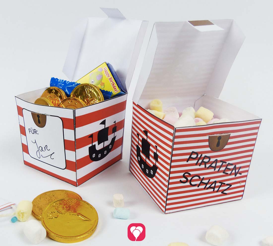 Piraten Geschenkbox
