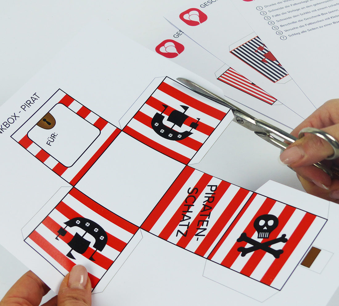 Piraten Geschenkbox