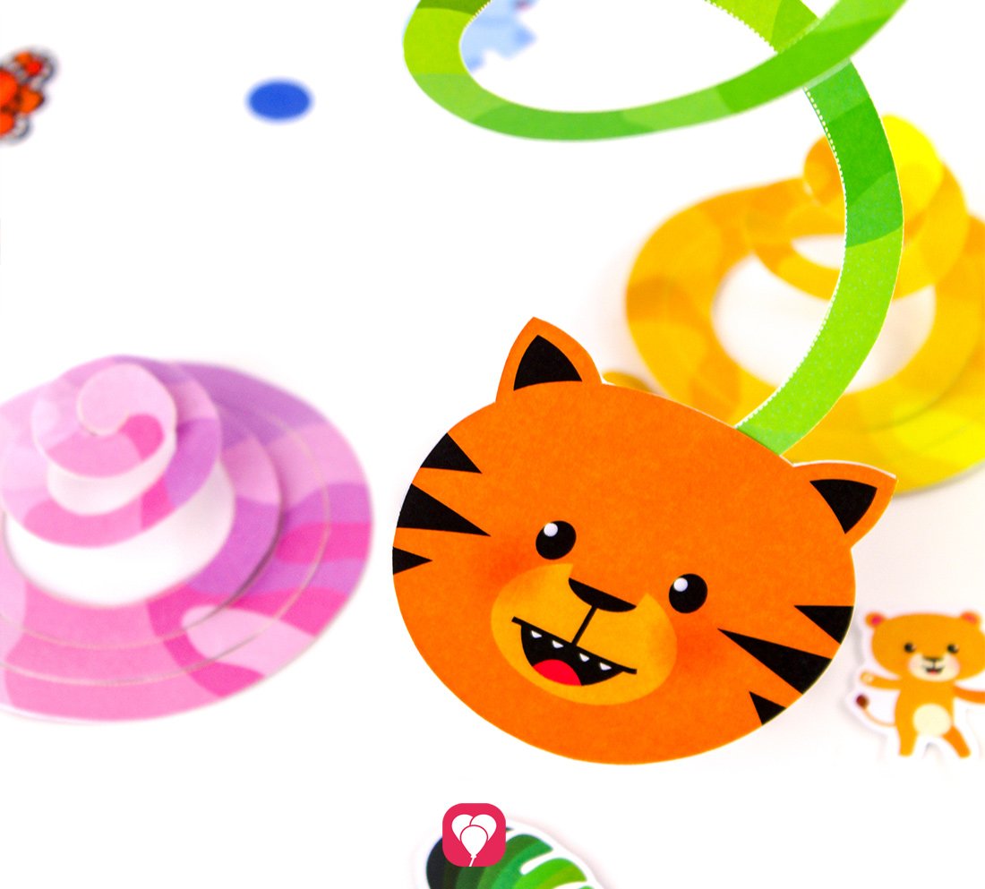 Safari Spiralgirlande