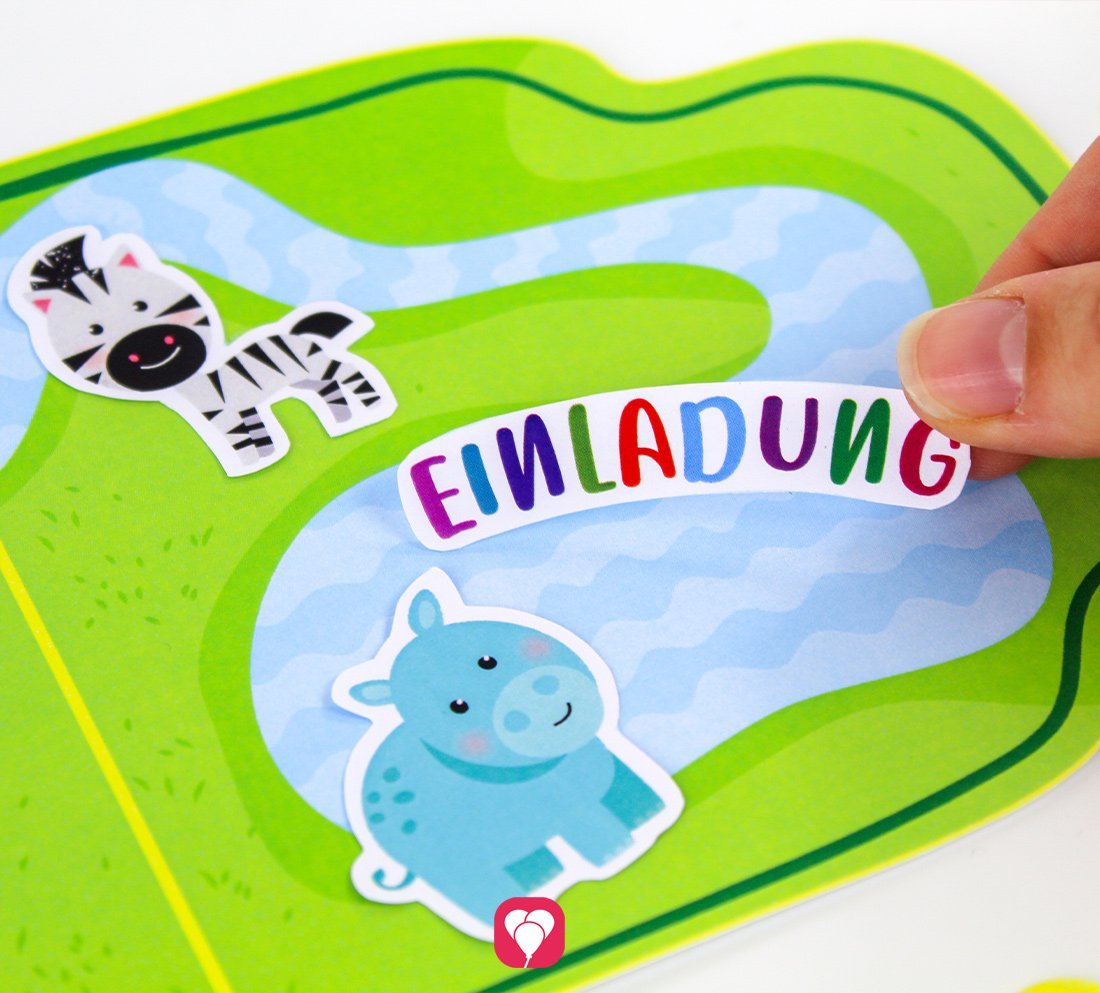 Safari Einladung