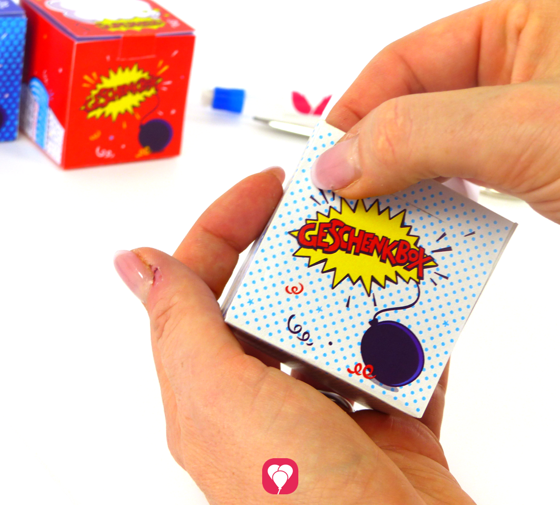 Superhelden Geschenkbox