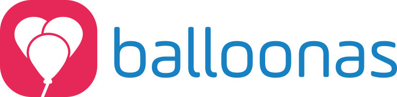 Das Logo von balloonas mit Bild- und Wortmarke.