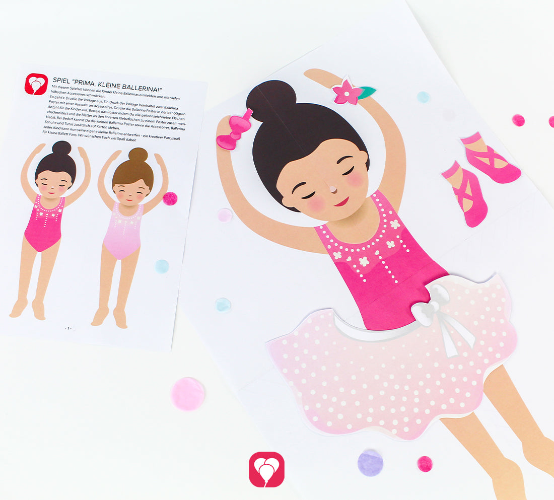 Ballerina Spiel – Prima, kleine Ballerina
