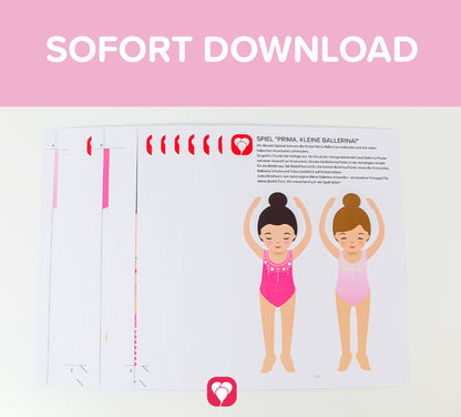 Ballerina Spiel – Prima, kleine Ballerina