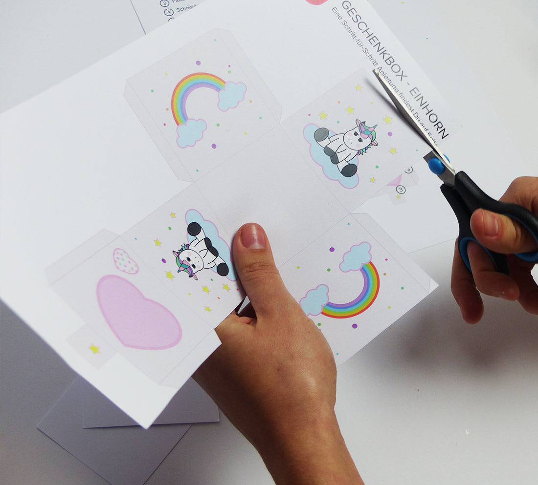 Einhorn Geschenkbox