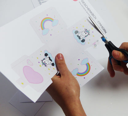 Einhorn Geschenkbox