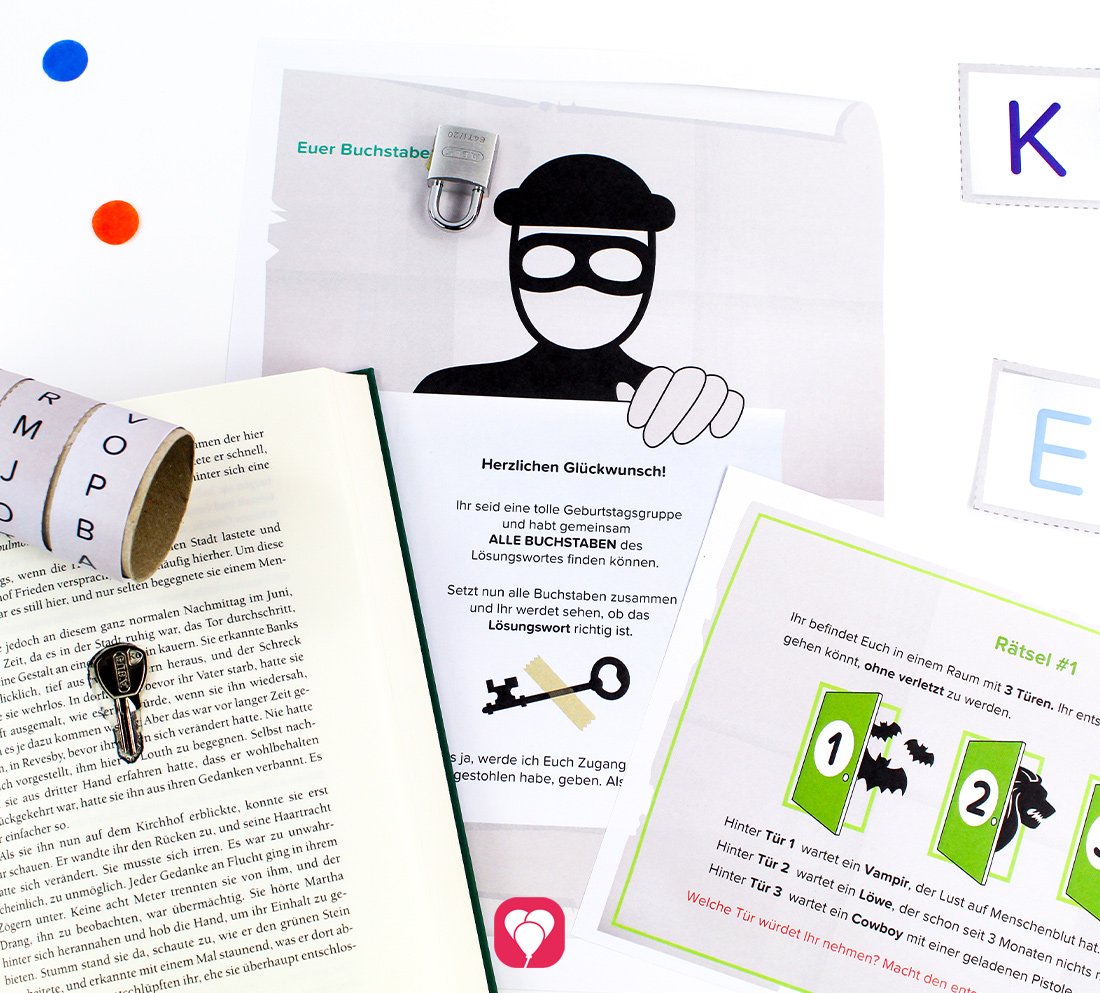 Escape Room Spiel – Team Edition