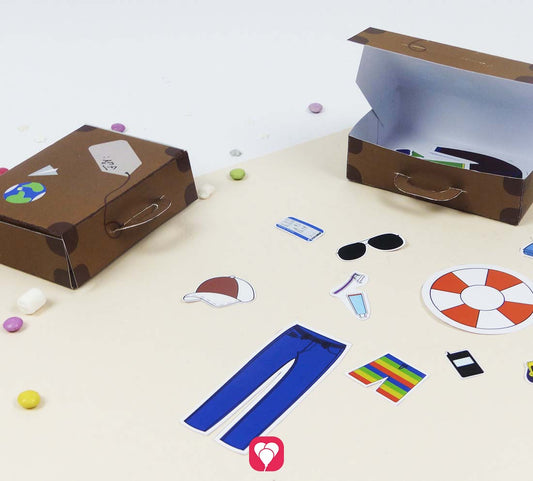 „Ich packe meinen Koffer mit Dir“ Spiel