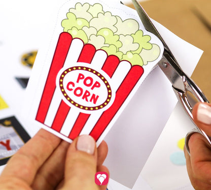 Kino Geschenkaufkleber